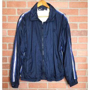 Vintage Givenchy Activewear Zip-Up Windbreaker Jacket Men's Size XL Outdoor